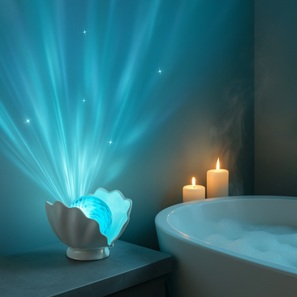 OceanAura Schelplamp