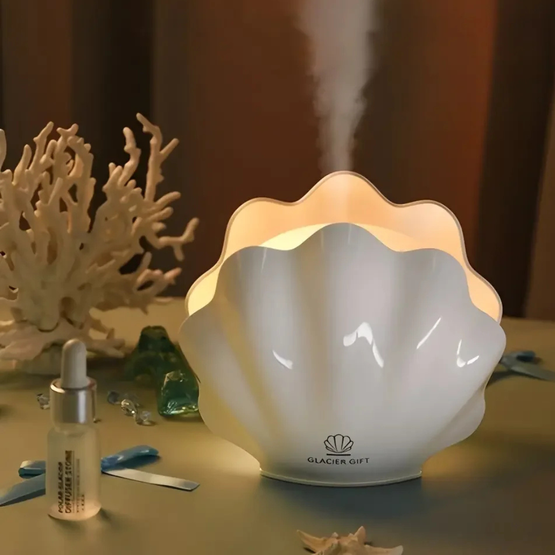 AuraShell Aroma Diffuser Lamp
